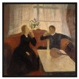 Gerahmter Kunstdruck Die Verlobung