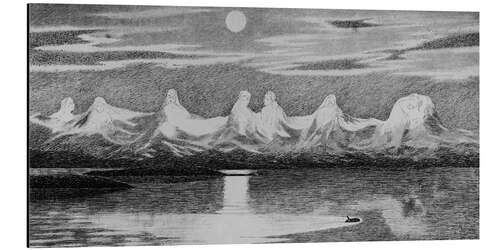 Aluminium print The Seven Sisters