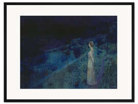 Gerahmter Kunstdruck Die Stille