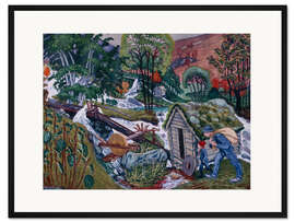 Gerahmter Kunstdruck Kvennagong