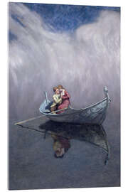 Quadro em acrílico The Princess and Half the Kingdom - Christian Eriksen Skredsvig