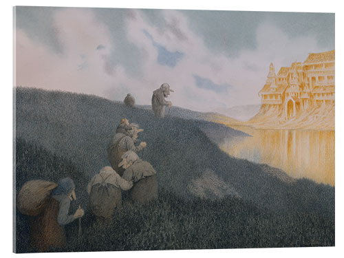 Acrylic print On the way to a feast at the Troll castle, 1904