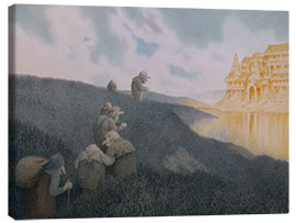 Tableau sur toile En route pour une fête au château des Trolls, 1904
