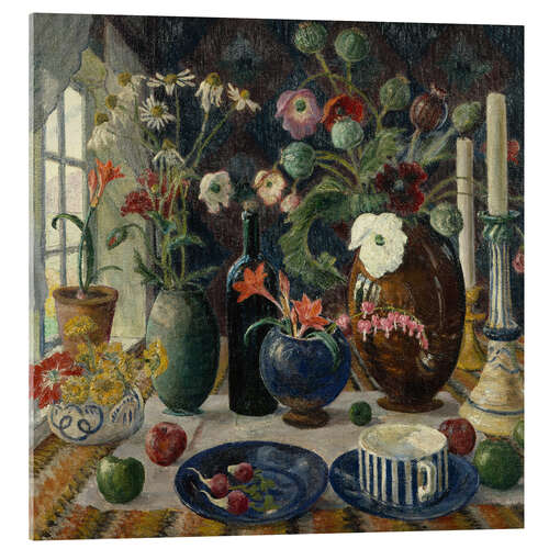 Acrylglasbild Stillleben, 1925