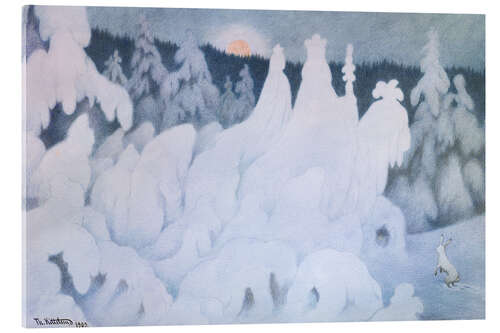 Akryylilasitaulu Winter's Tale, 1903