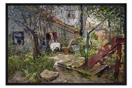 Gerahmter Kunstdruck Sommertag, 1881