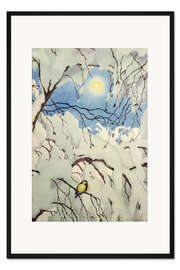 Gerahmter Kunstdruck Kohlmeise, 1909