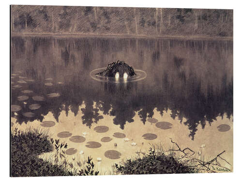 Obraz na aluminium Nokken, 1887