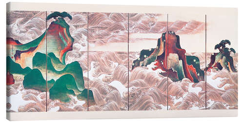 Canvas print Waves at Matsushima