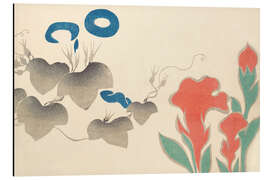 Magnettafel Design von Morgenruhm (Petunie) und anderen Blumen