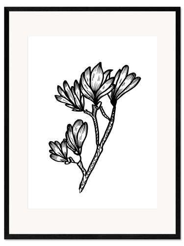 Framed art print Magnolia