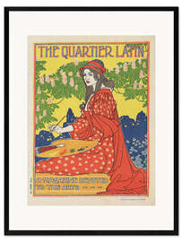 Framed art print The Quartier Latin (A Magazine Devoted to The Arts)