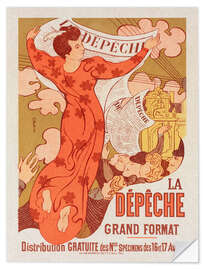 Wall sticker La Dépêche de Toulouse - Vintage Advertisement