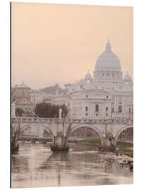 Magnettafel Sonnenuntergang in Rom