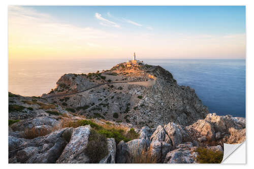 Autocolante decorativo Sonnenuntergang am Cap de Formentor auf Mallorca