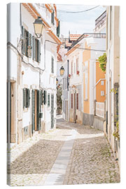 Canvas print Street in Cascais, Portugal