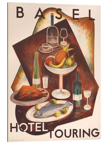 Galleriprint Basel Hotel Touring - Vintage Advertisement