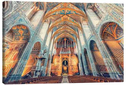 Canvas print Albi Cathedral