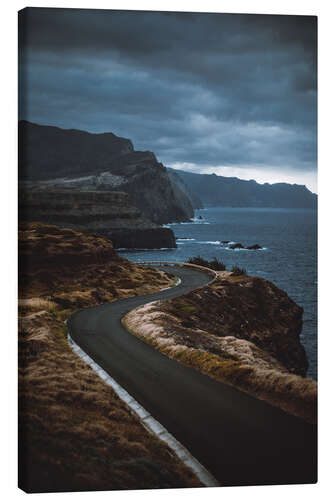 Canvas print Madeira cliffs