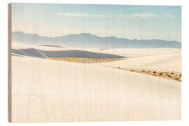 Stampa su legno White Sands National Park, New Mexico II