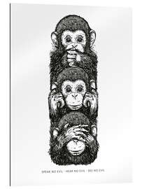 Gallery print Speak no evil - Hear no evil - See no evil I