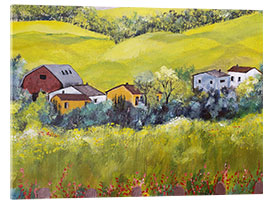 Akryylilasitaulu Country Hamlet