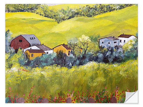 Vinilo para la pared Country Hamlet