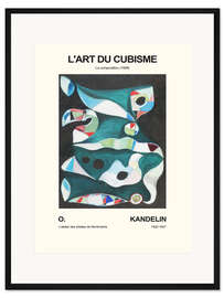 Gerahmter Kunstdruck L'art du cubisme No.4