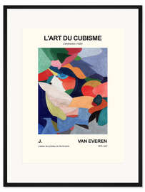 Gerahmter Kunstdruck L'art du cubisme No.7