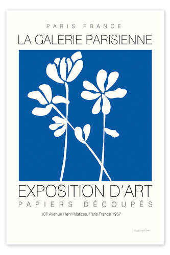 Poster Fleurs de Matisse II