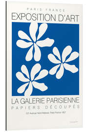 Alubild Fleurs de Matisse I