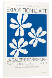 Foam board print Fleurs de Matisse I