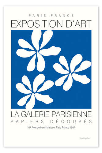 Poster Fleurs de Matisse I