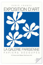 Selvklebende plakat Fleurs de Matisse I