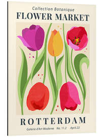 Magnettafel Flower Market Rotterdam