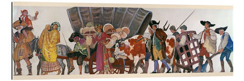 Gallery print Pageant, Roma and peasants