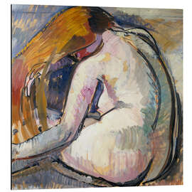 Aluminium print Back nude - Alice Bailly