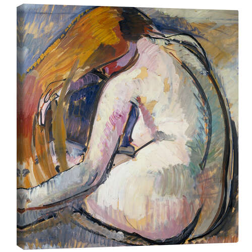 Canvas print Back nude