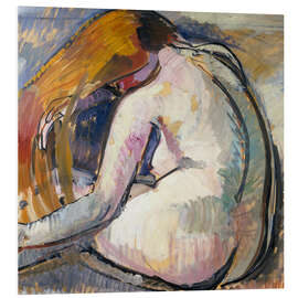 Hartschaumbild Rückenakt