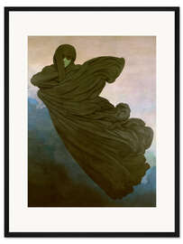 Gerahmter Kunstdruck Die Trauer