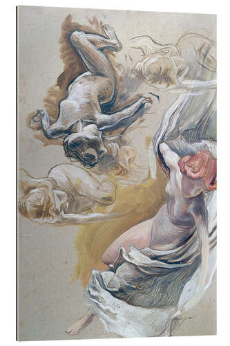 Quadro em plexi-alumínio Study for the ceiling painting in the Stadttheater Bern