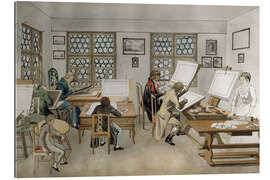 Galleriprint Bartholomäus Fehr&#039;s colorist&#039;s studio in St. Gallen