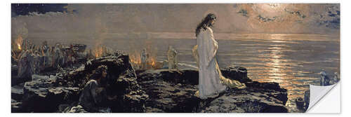 Sisustustarra Jesus at the Sea of Galilee