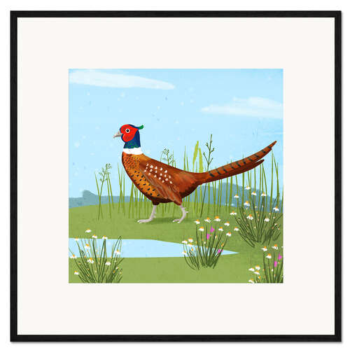 Framed art print Fasan