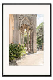 Gerahmter Kunstdruck Monserrate Palastbogen