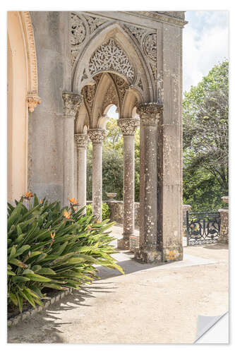 Selvklebende plakat Monserrate Palace Arch