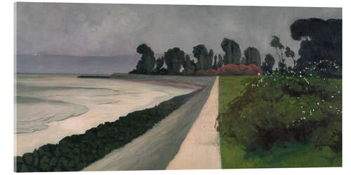 Akrylbilde The sea at Honfleur
