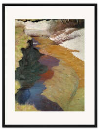 Gerahmter Kunstdruck Ansicht der Cagne aus der Reitersperspektive