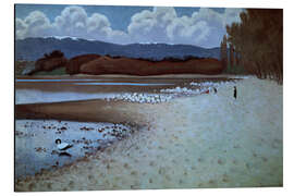 Magnettafel Strand bei Vidy