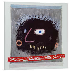 Magnettafel Schwarze Maske